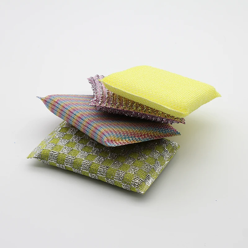 Low price stainless steel scouring pads without handle