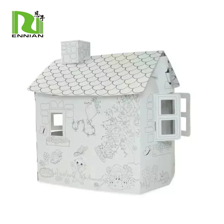 Cardboard Rocket Playhouse Cardboard Cubby House