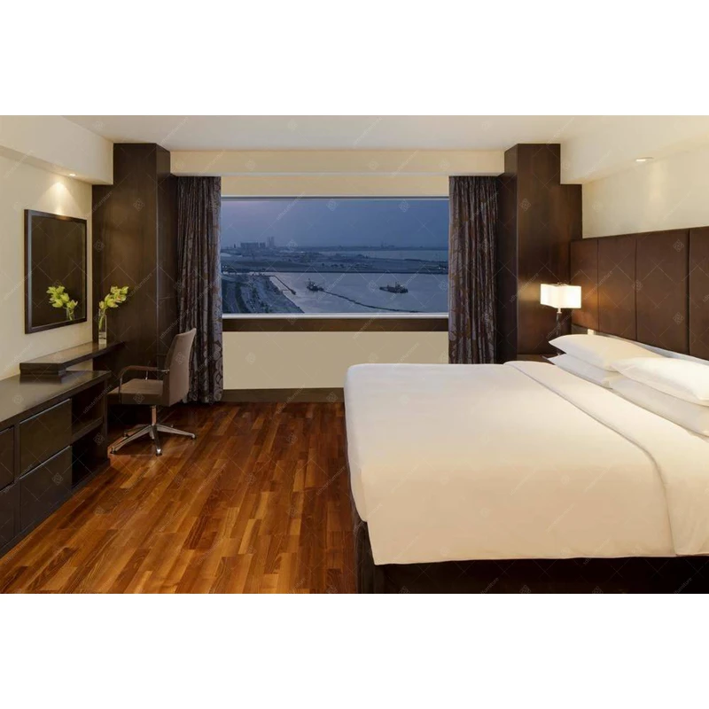 Custom Complete Set High Quality Resort Hotel Furniture Bedroom Double