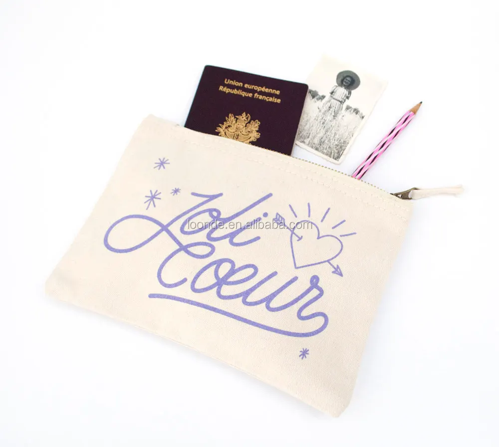 Экологически чистые сумки-тоут с принтом логотипа на застежке-молнии