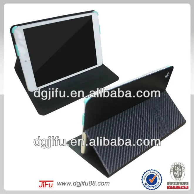 оптовые ювелирные дизайн смарт кожаный чехол для ipad мини/сетчатки, для ipad мини случае покрытия