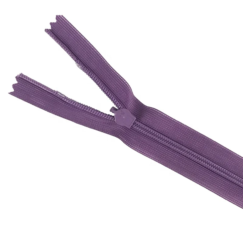Новый продукт хорошего качества 3 близкий конец на шнуровке и застежке-молнии невидимая молния заказ двусторонний невидимых застежек-молний
