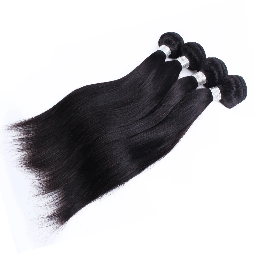 Free Sample 100% Human Hair Straight Virgin Hair Natural Hair Products
