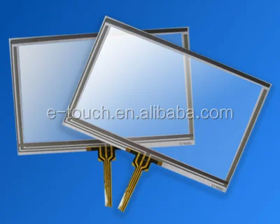 Shenzhen supplier 7 inch resistive touch screen with 4 wire interface
