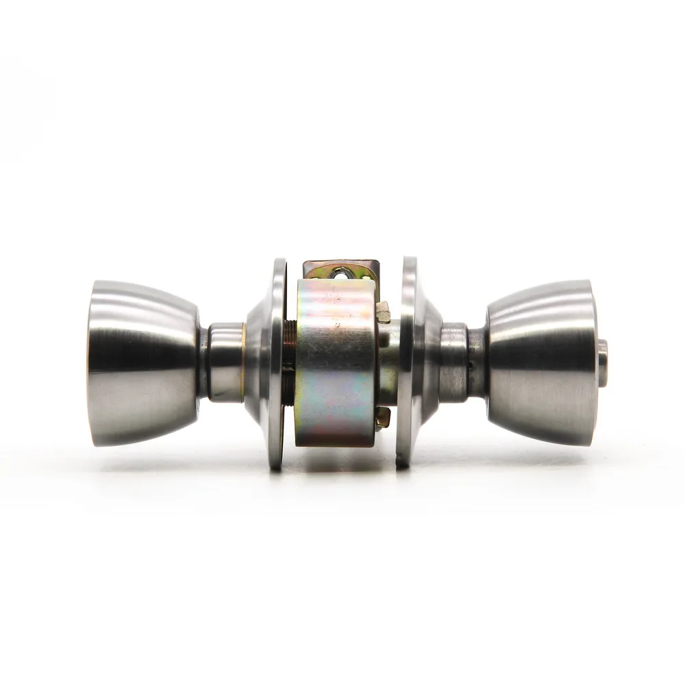 ANSI Grade 3 Tubular standard door steel tulip knob cylinder lock