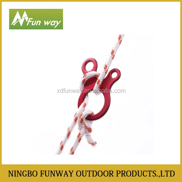 snail shape guyline cord adjuster bent-runner guylien tensioner