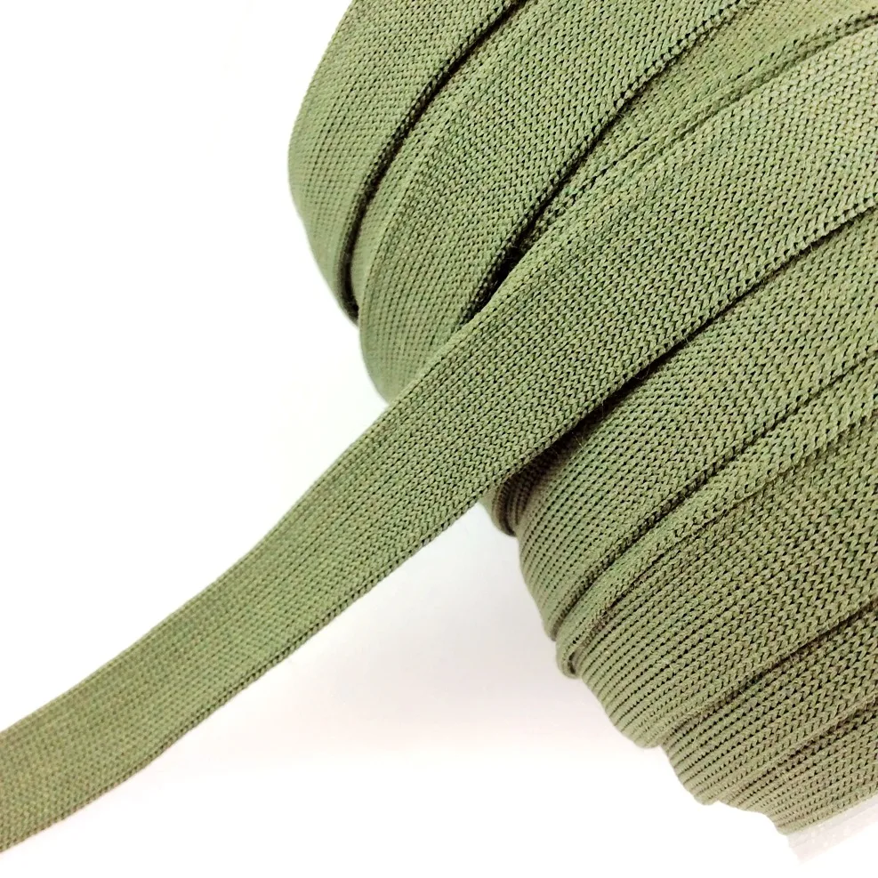 Nylon drawstring cord Flat Braid Hollow Rope