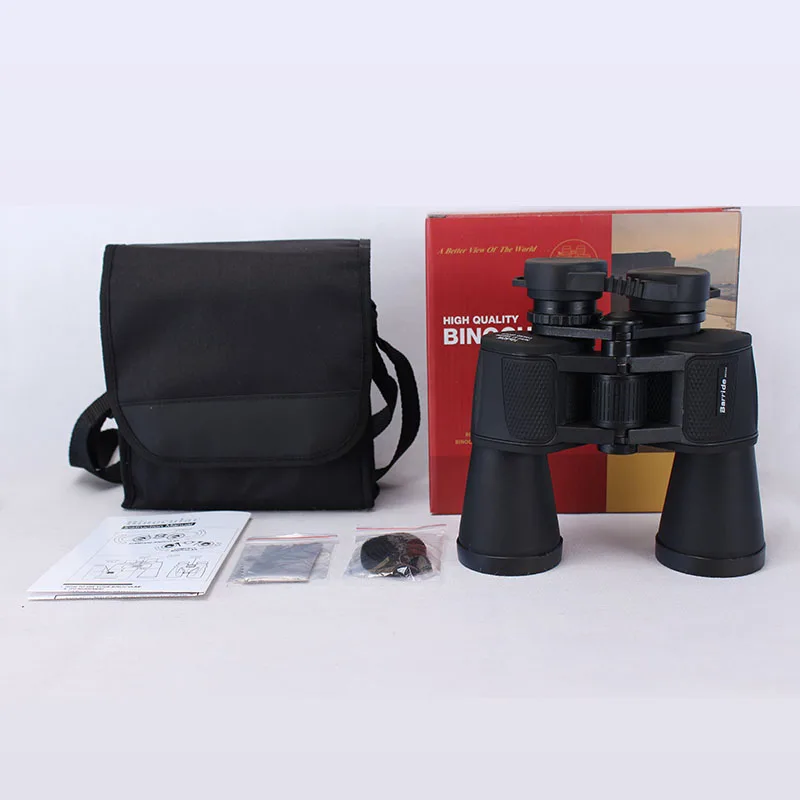 (BM-5069 C)High Power 7X50 Outdoor Wide Angle Long Range Big Eye HD Rubber Eyecups FMC Lens Center Focus Germany  binoculars