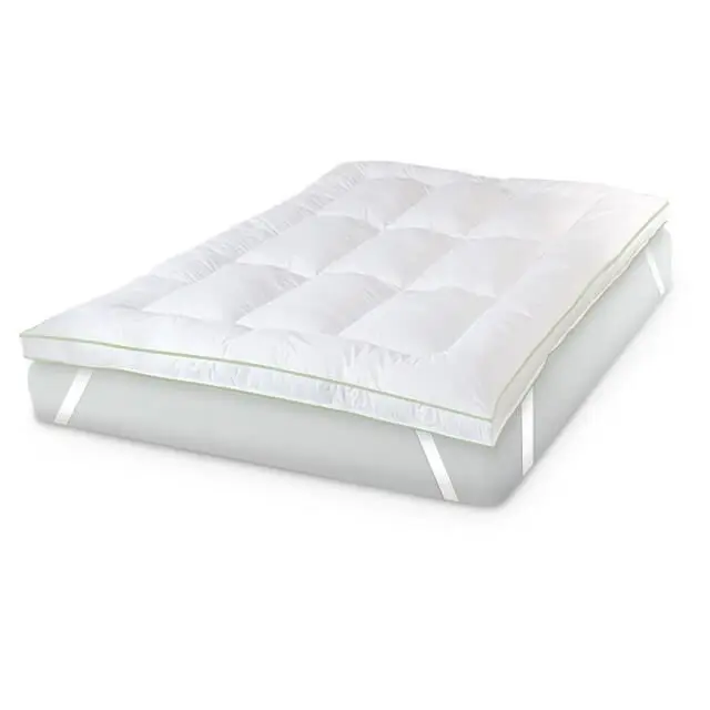 Microfiber Quilted Mattress Topper with Elastic on 4 Corners