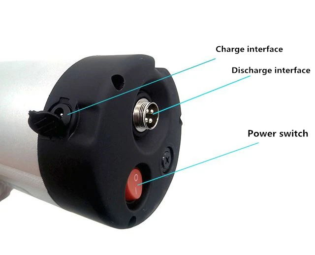  Перезаряжаемая литий-ионная батарея 36 В для электрического велосипеда