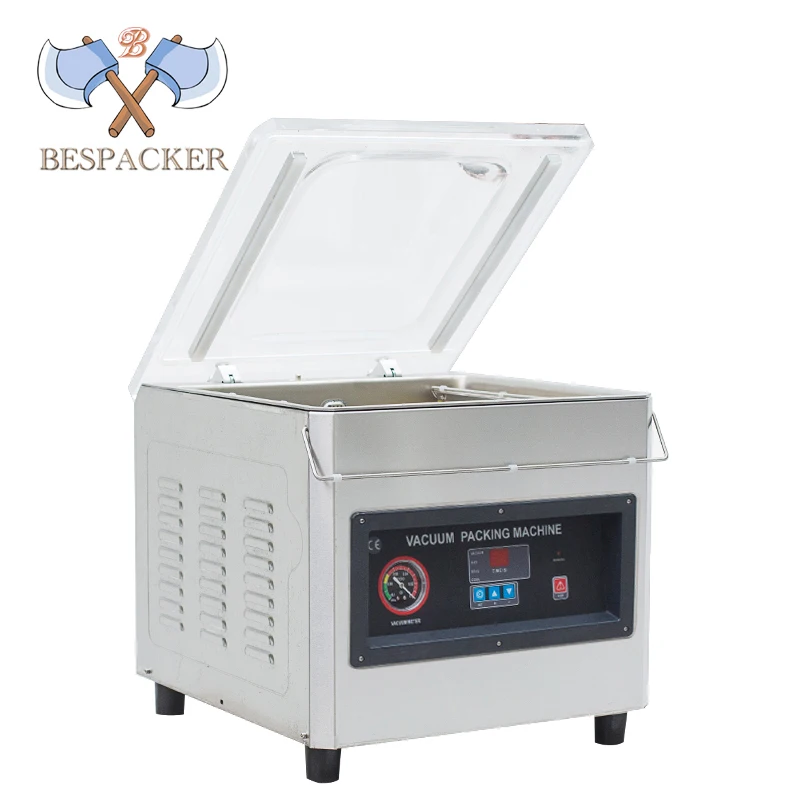 dz400 automatic fish chicken vacuum packing machine