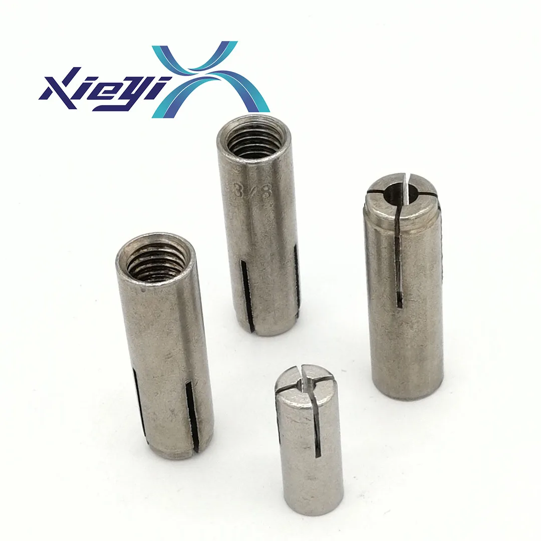 
Stainless steel SS 304 316 Implosion gecko Drop in anchor Concrete fastener M8 M10 