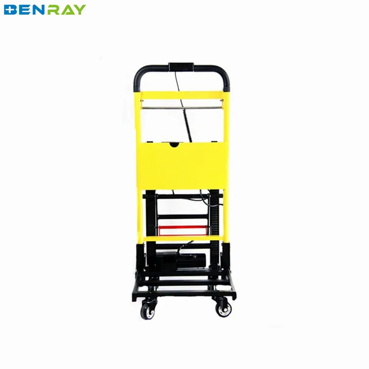 BR-SC003B Powered Electric Stair Climbing Trolley Hand Folding Cart Climb Stairs Luggage Cart For Heavy Cargo