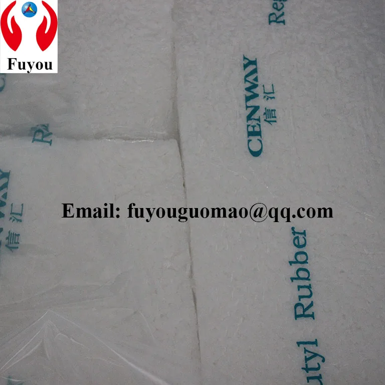 
Isobutylene Isoprene Rubber IIR 532 552 chloro butyl rubber 