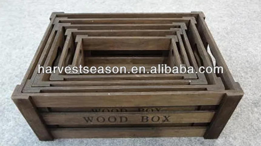 фанеры деревянный ящик для овощей или фруктов