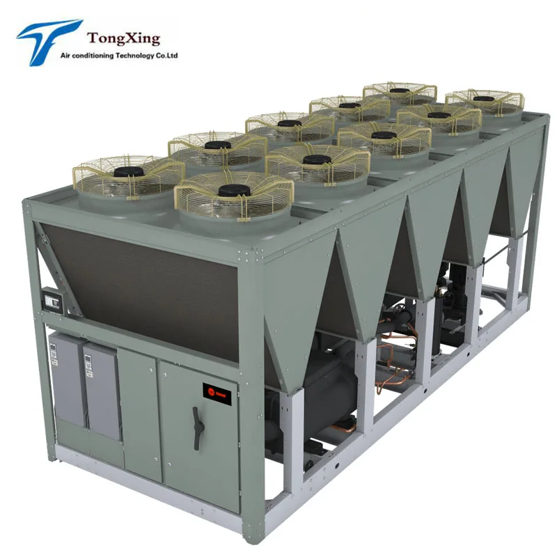 
 150-300ton с воздушным охлаждением охладитель  