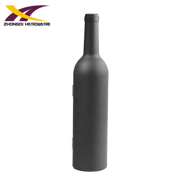 Dependable quality 5pcs ABS bottle shape case corkscrew wine gift set