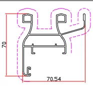 
6063 T5 aluminium profile manufacturer in china window and door aluminum profile in foshan 