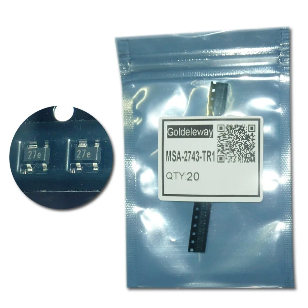 MSA-2743-TR1 SOT-343 РФ усилителя маркировка 27 х Усилитель IC