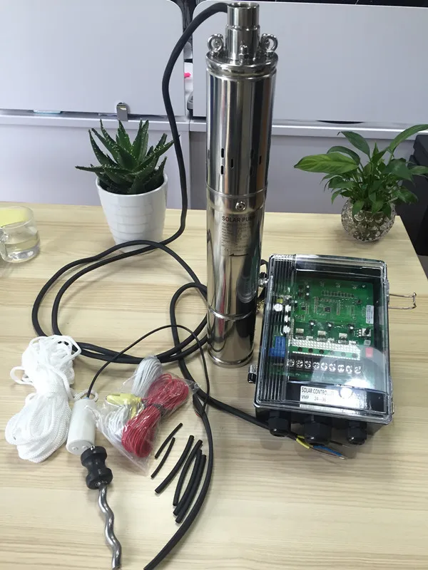 dc solar pump 24 volt submersible kit 50000 liters/hour solar powered water pump