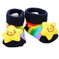 24 Style Lovely Cute Newborn Baby Socks Animal Cartoon Doll Infant Socks Model Anti slip Boys