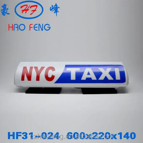 HF31-024taxi roof sign with magnet