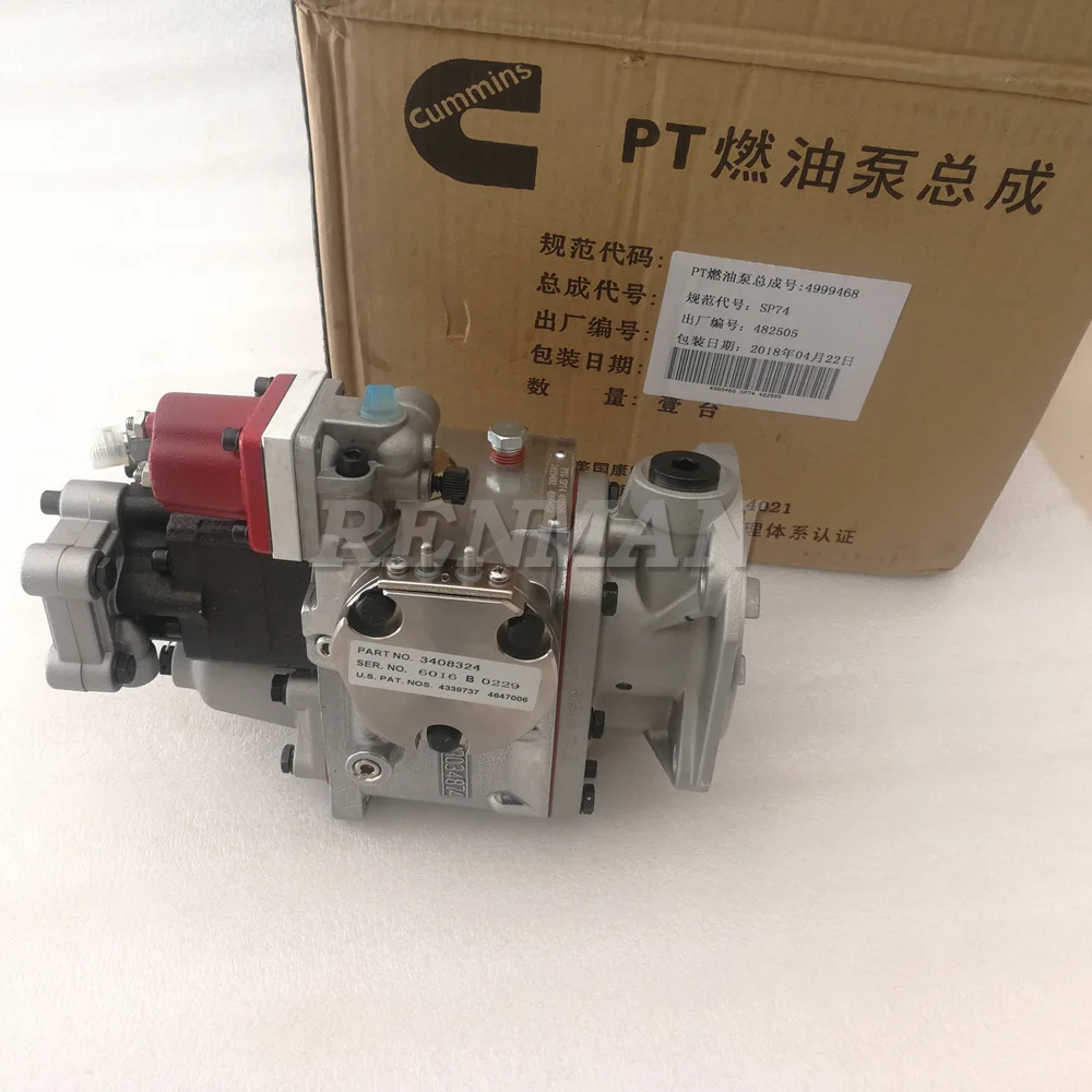 Generator set KTA38-G4 Cummins PT Fuel Pump 4999468 3419492 3408324 3085218 3080809