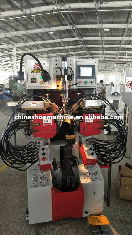 Qifeng automatic shoes machine QF-728DA side and heel lasting machine
