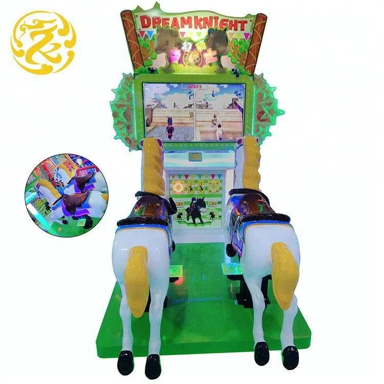 Машинная игра электрическая лошадь детские аттракционы монетная игровая машина