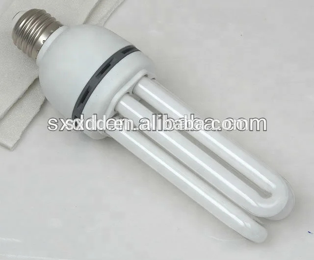 
China supplier energy saving lamp T4 12mm tube 3U 18W 20W 25W 30W E27 B22 2700K 6500K 