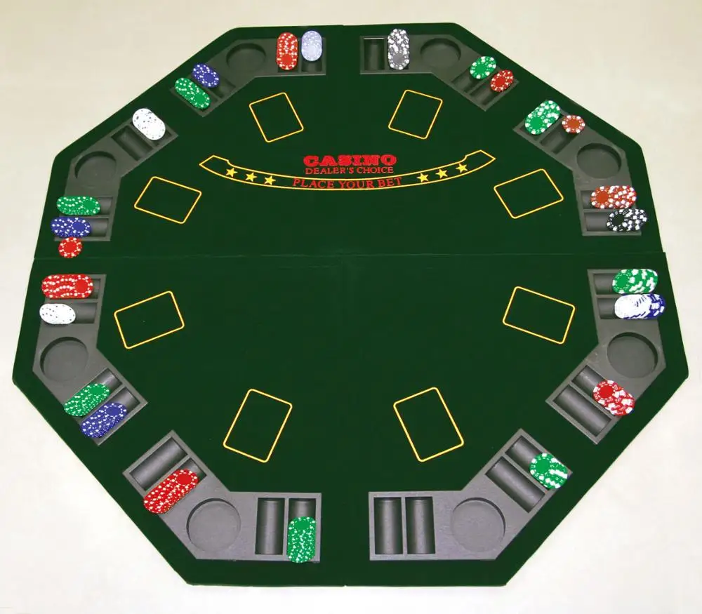 4 Foldable Casino Table Top