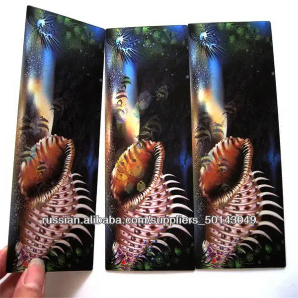 CMYK печать 3D чечевичным магнит на холодильник