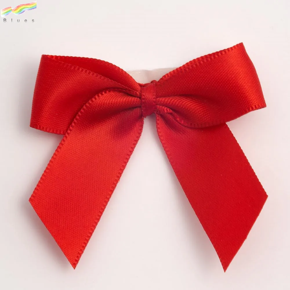 Christmas gift satin ribbon bow for packing decoration