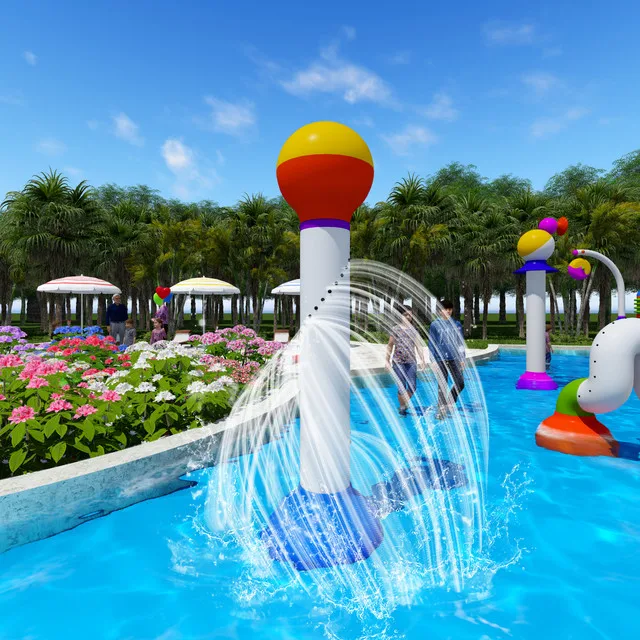 fiberglass Water Park Spray Water Splash Pad Toys for Sale