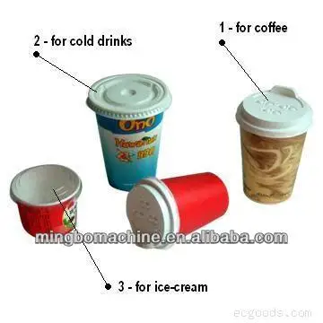 New arrival drinking plastic cup Lid machine with factory price(MB-420)