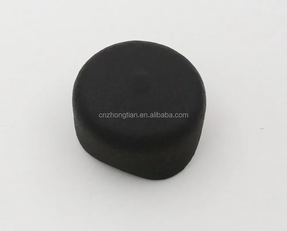 ID 50mm height 30mm Black Rubber End Caps for Pipe tubing