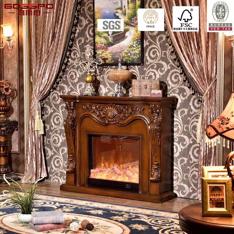 
GSP15-001 Wooden Fireplace Mantels Electrical Fireplace 