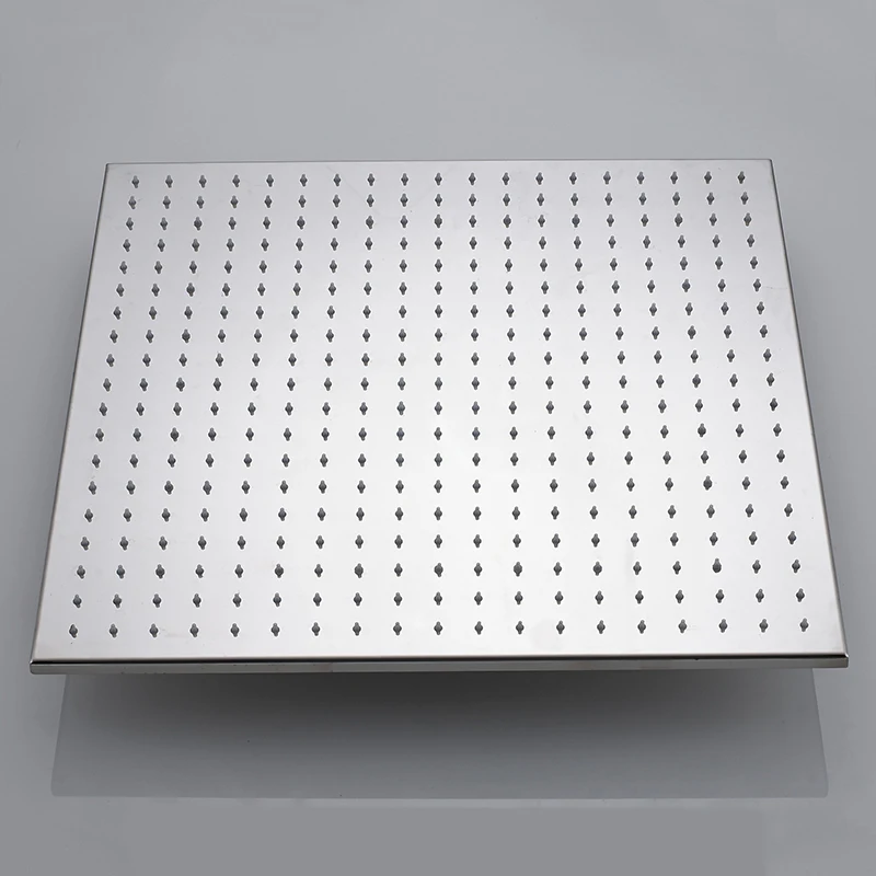 
Ceiling Mounted Digital Temperature Display Bathroom Rain Mixer Tap LED Big Rainfall Shower Faucet Set 