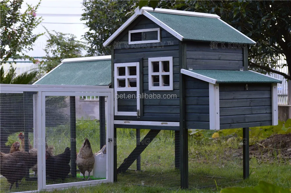 Manufacture Export Directly Outdoor Wood Chicken Coop Hen House