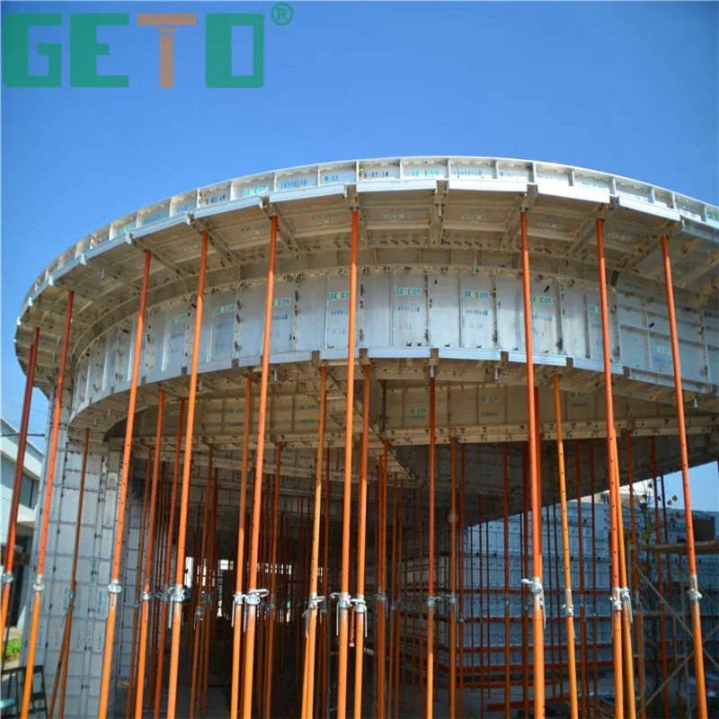 Lightweight Energy Saving Concrete Molds in Ghana with Building Metal Materials Casting Concrete Building Construction 6061-T6