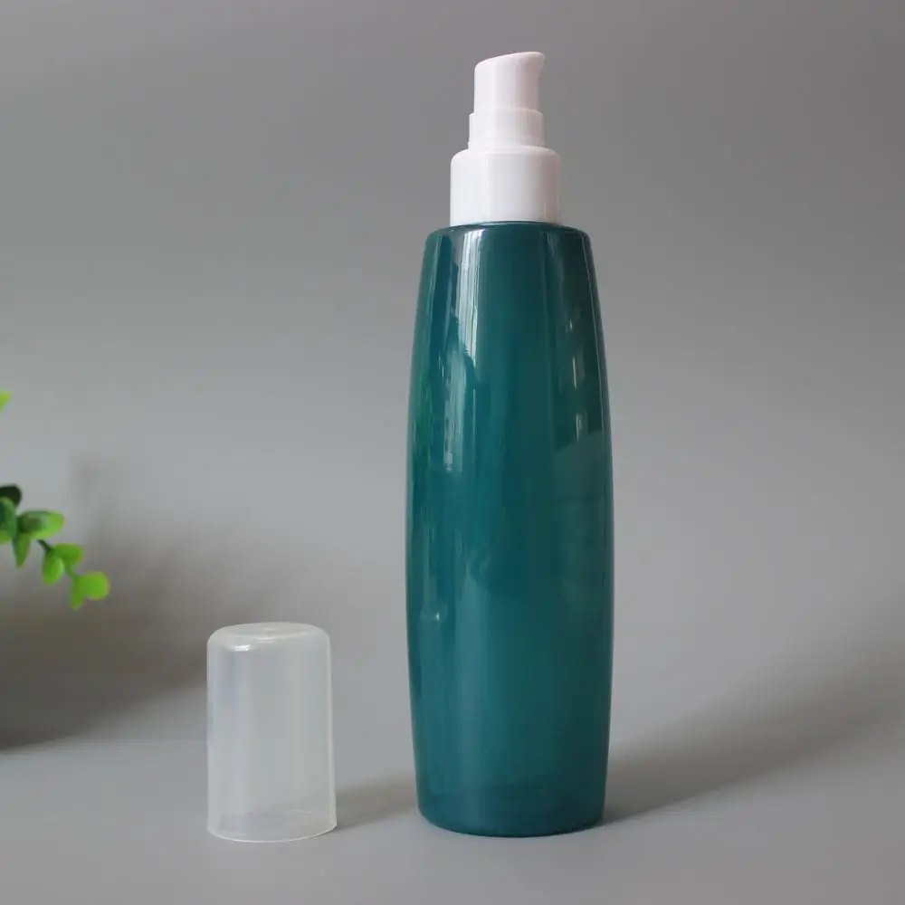 200ml purple bulk empty plastic pet lotion pump bottles