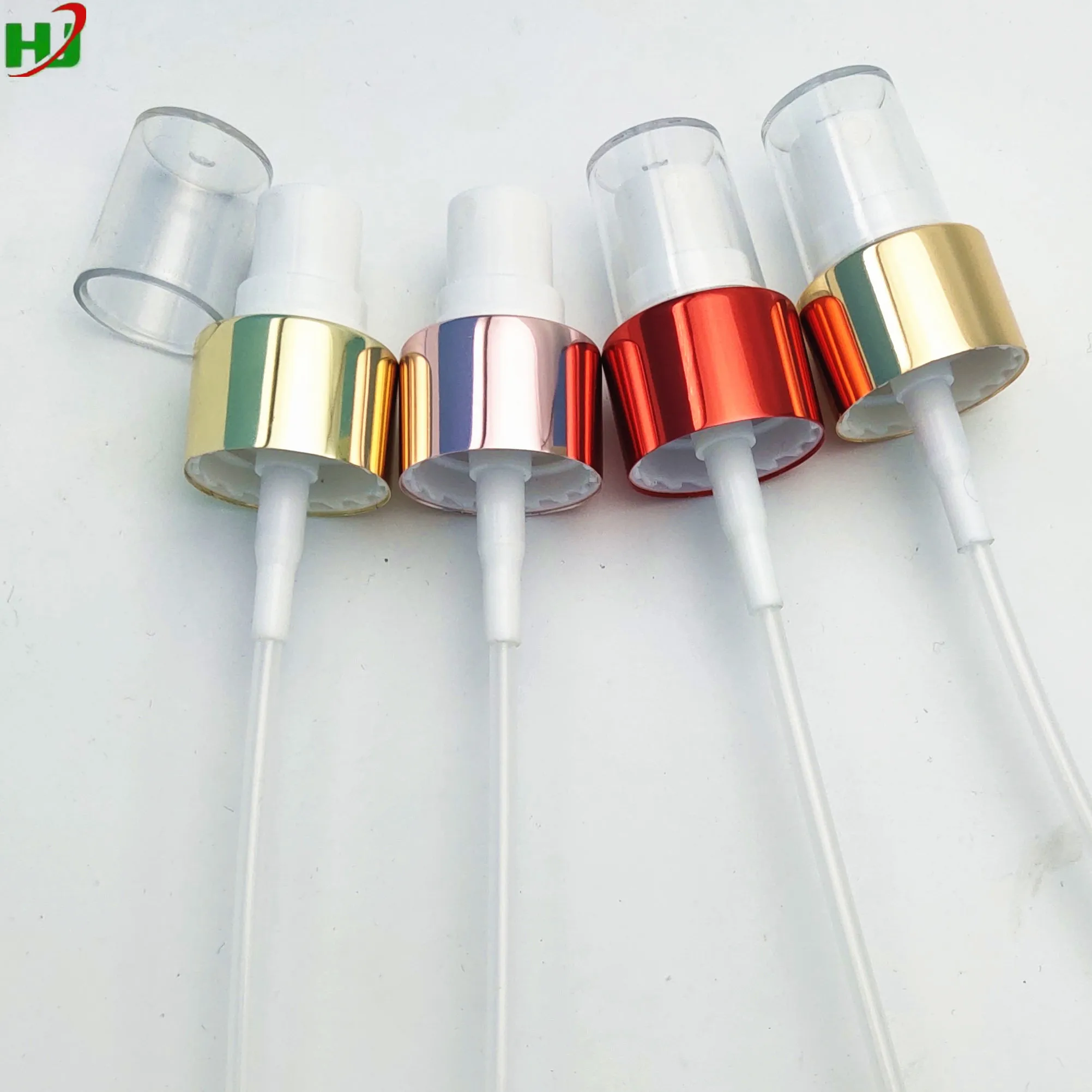 Aluminum Fine mist sprayer 24/410, plastic bottle perfume spray head