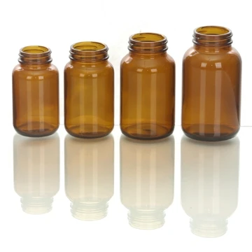 capsule glass bottle manufacturer pharmaceutical pill glass packer 100ml 120ml 150ml 250ml 300ml 400ml