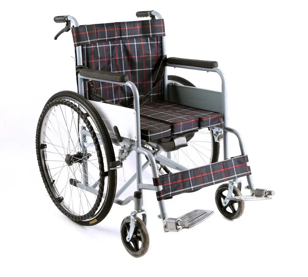 Hot Sale Lightweight Remote Travel Folding Karma Wheelchair Dubai With Toilet
