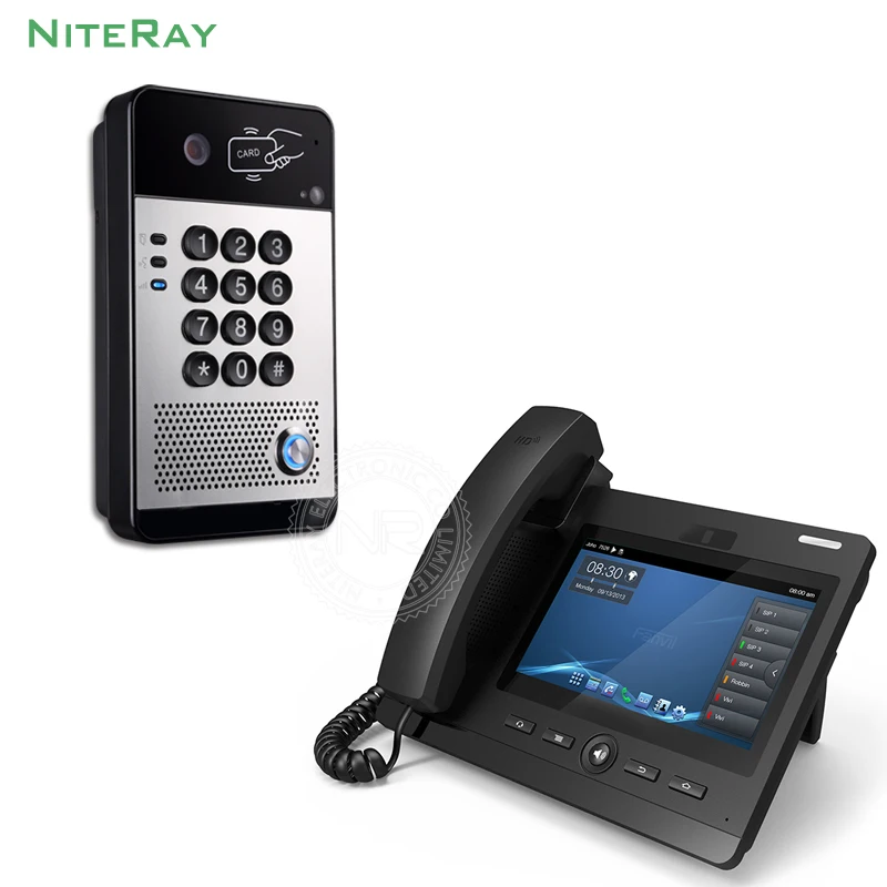 VoIP video intercom system for apartments security door phone waterproof designed