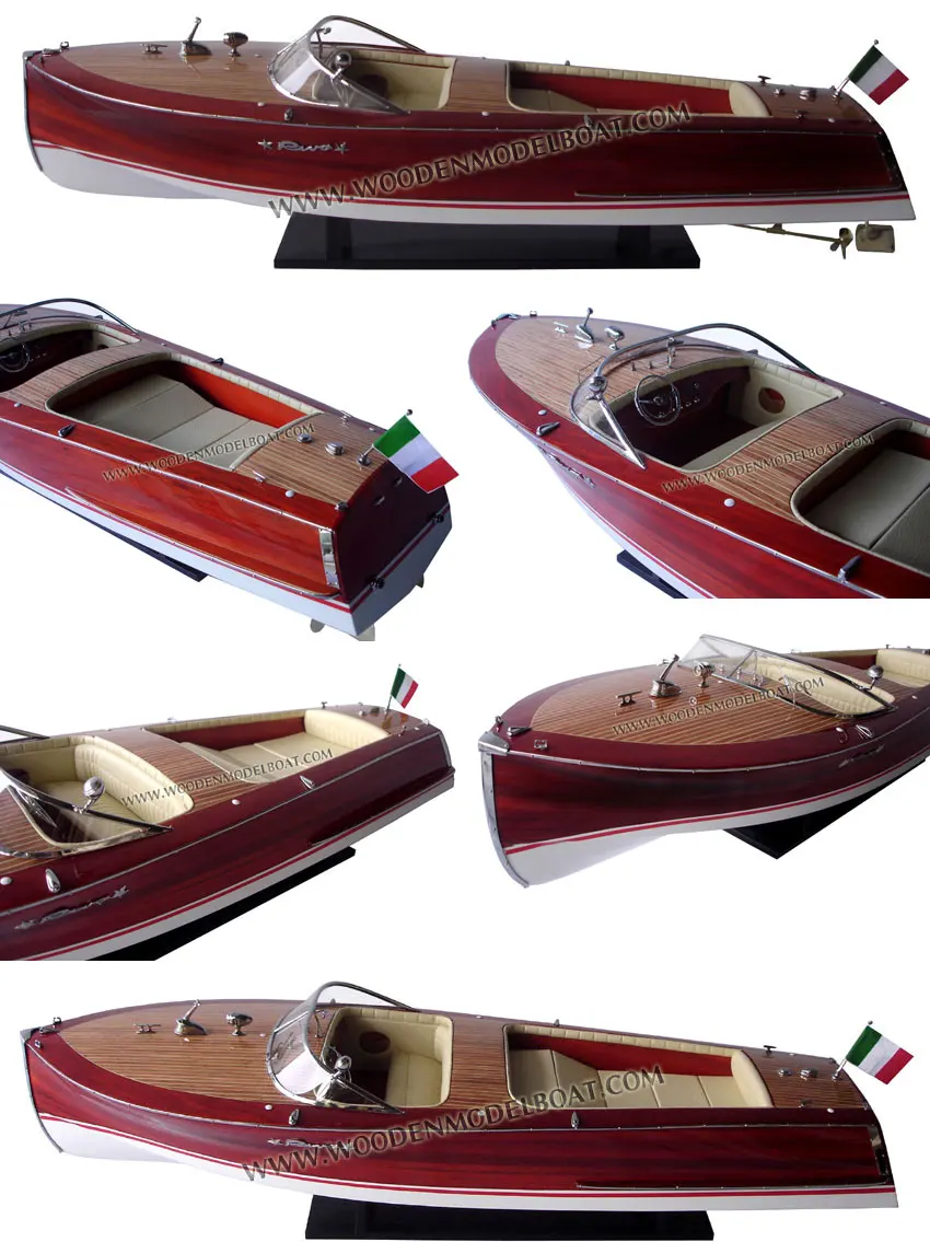 RIVA FLORIDA деревянная модель ручной работы-деревянная скоростной лодки