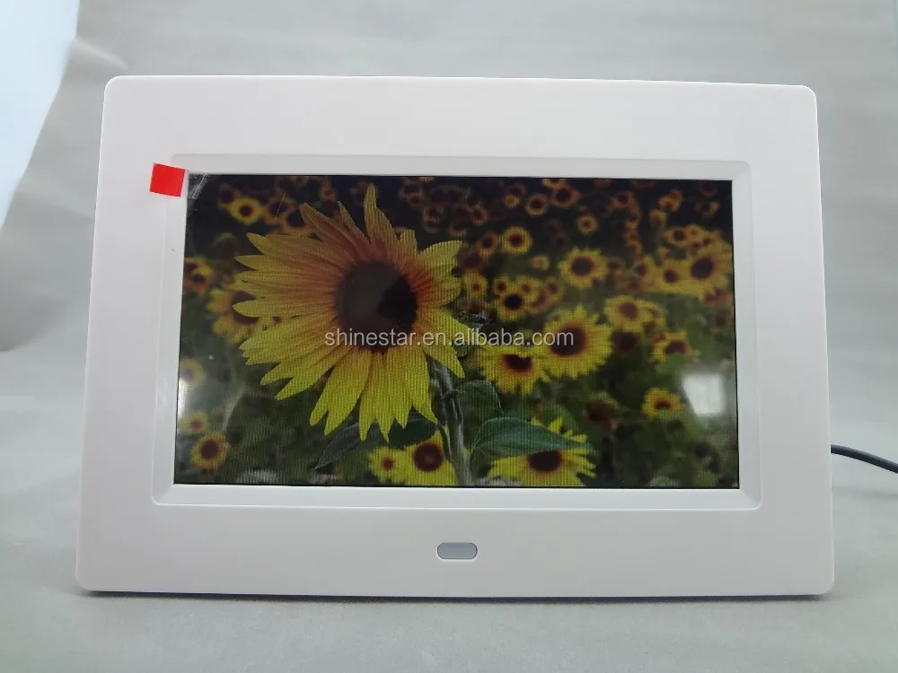 7 Inch TFT IR motion activated video LCD player display screen