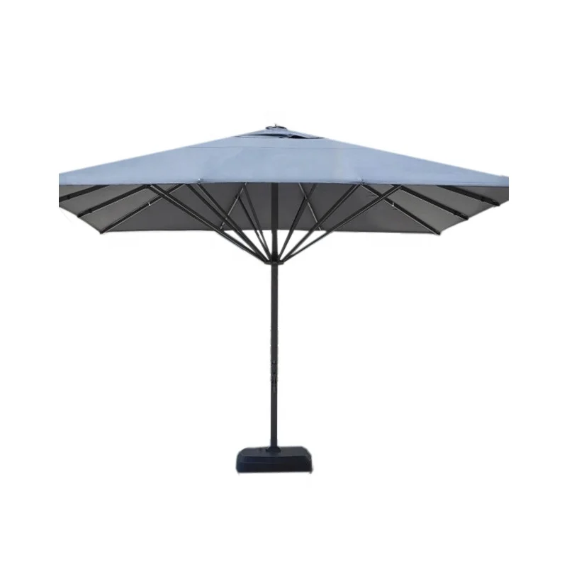Высококачественный классический водонепроницаемый открытый большой зонтик 5*5 м