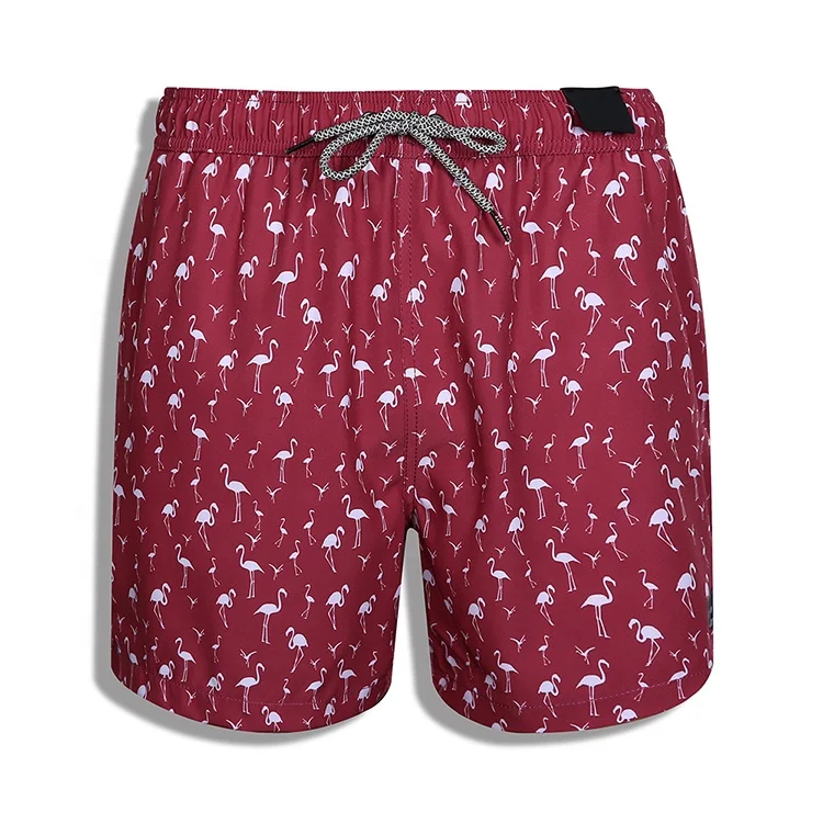 
4 способа тянущиеся исламские Шорты для плавания сексуальные пляжные шорты, узор в горошек эластичный пояс с сетчатой подкладкой 