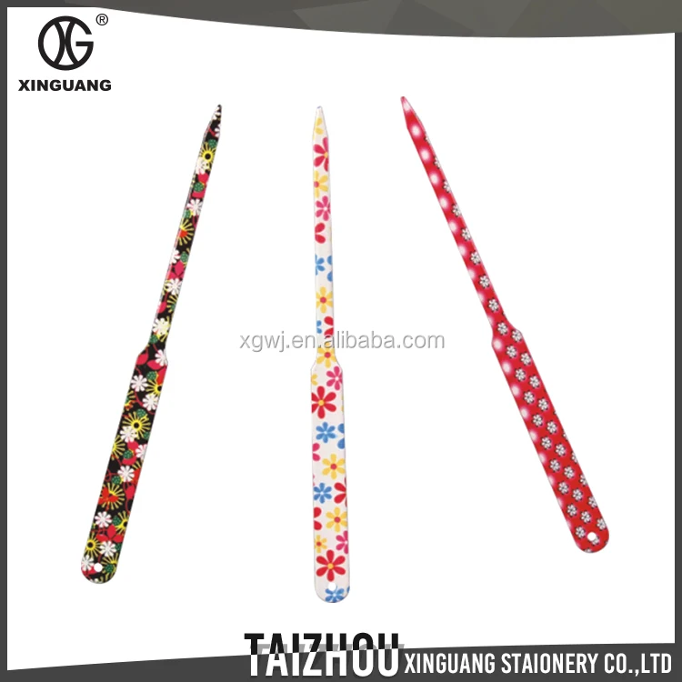 
Новые Разработки Низкой Цене печатных цветочные уникальный нож для писем 